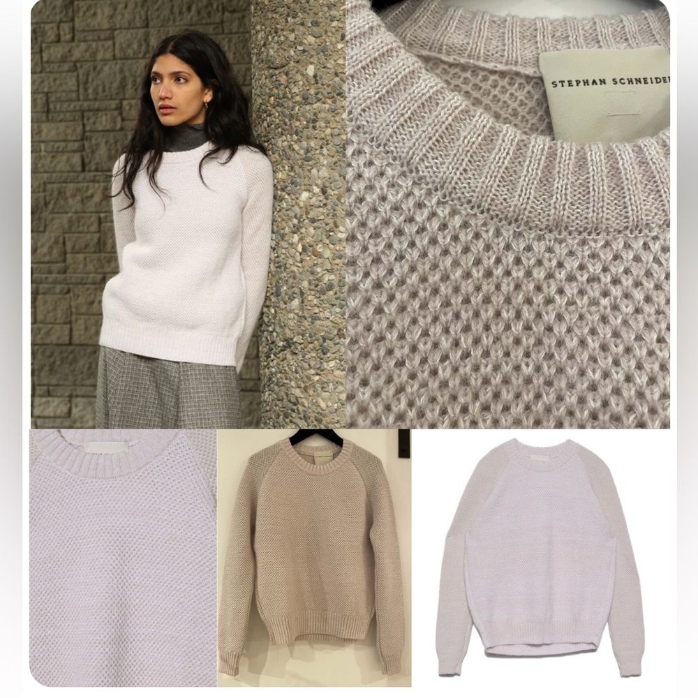Stephan Schneider Chenin Sweater- White/Cream
